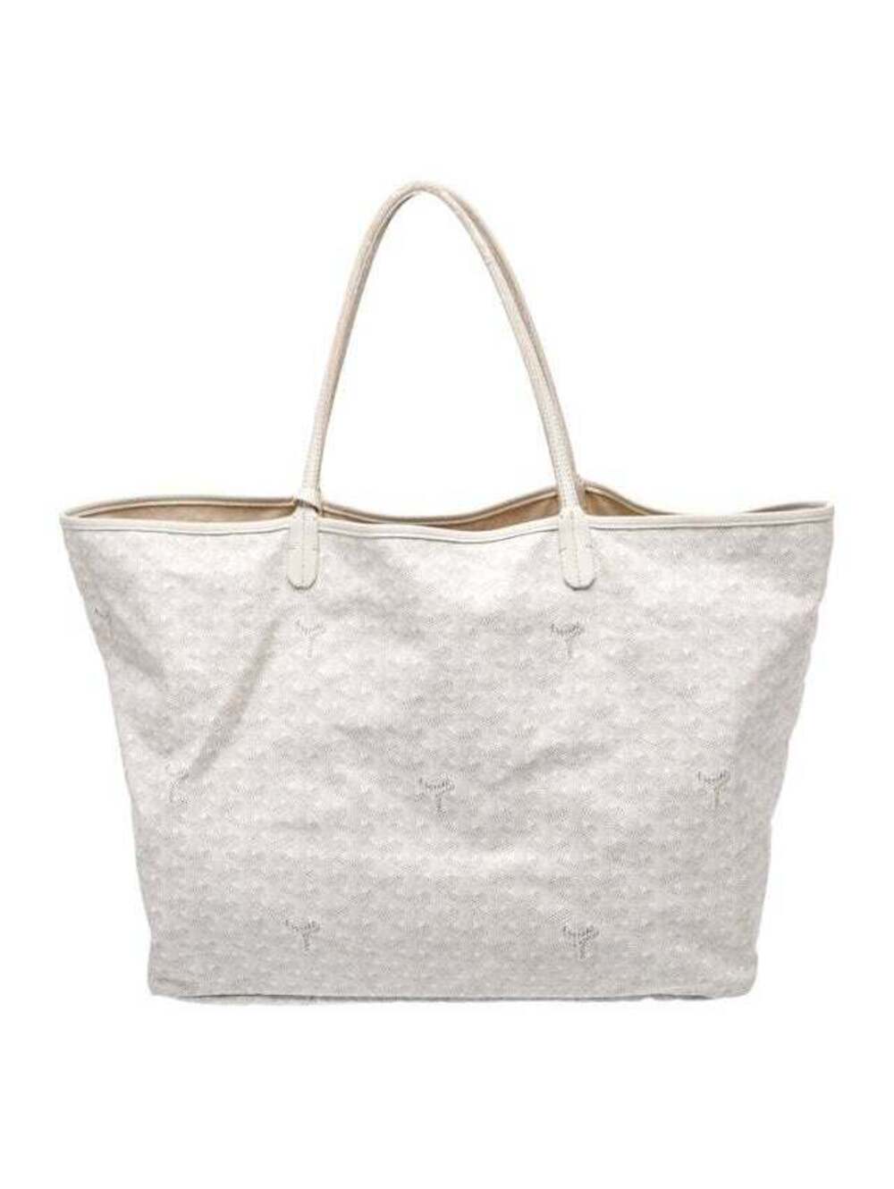 $2080 2015 Goyard St Louis GM Tote White
